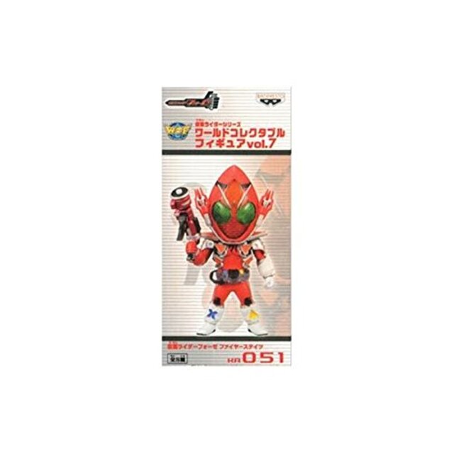 仮面ライダーシリーズ ワールドコレクタブルフィギュアvol.7　KR051 仮面ライダーフォーゼファイヤーステイツ（単品） tf8su2k