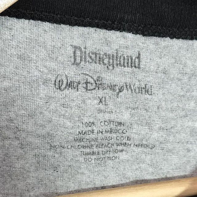 Disney(ディズニー)の古着　ディズニー　ミッキーマウス　リンガーTシャツ メンズのトップス(Tシャツ/カットソー(半袖/袖なし))の商品写真