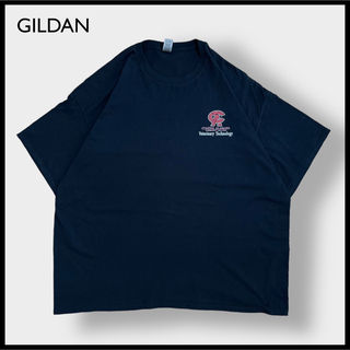 ギルタン(GILDAN)の【GILDAN】3XL ビッグサイズ カレッジ プリント Tシャツ ワンポイン(Tシャツ/カットソー(半袖/袖なし))