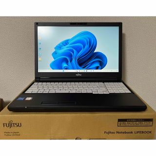 フジツウ(富士通)の美品 富士通 LIFEBOOK 第12世代 i5-1235u 16GBメモリ(ノートPC)