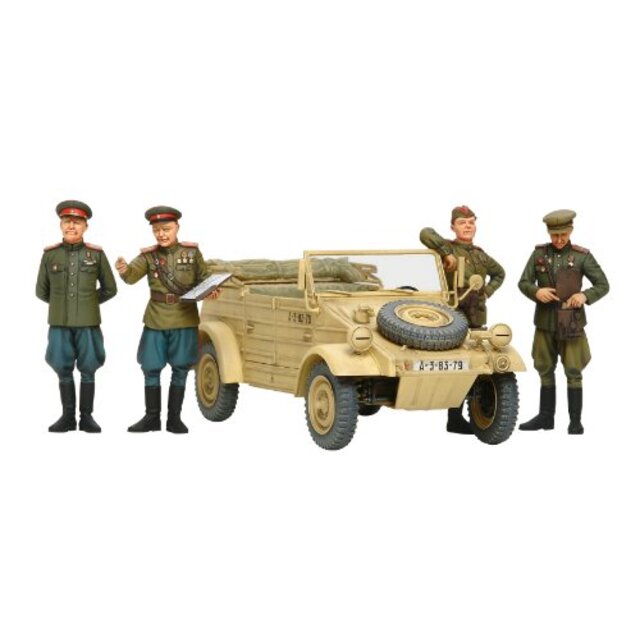 タミヤ 1/35 スケール限定シリーズ ソビエト陸軍 指揮官・スタッフカーセット 人形4体付 プラモデル 25153 tf8su2k