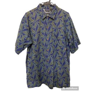 パタゴニア(patagonia)の90s Patagonia パタゴニア アロハシャツ ボタニカルシャツ 風車(シャツ)