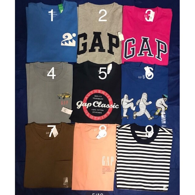 GAP(ギャップ)のさくらさん専用 メンズのトップス(Tシャツ/カットソー(半袖/袖なし))の商品写真