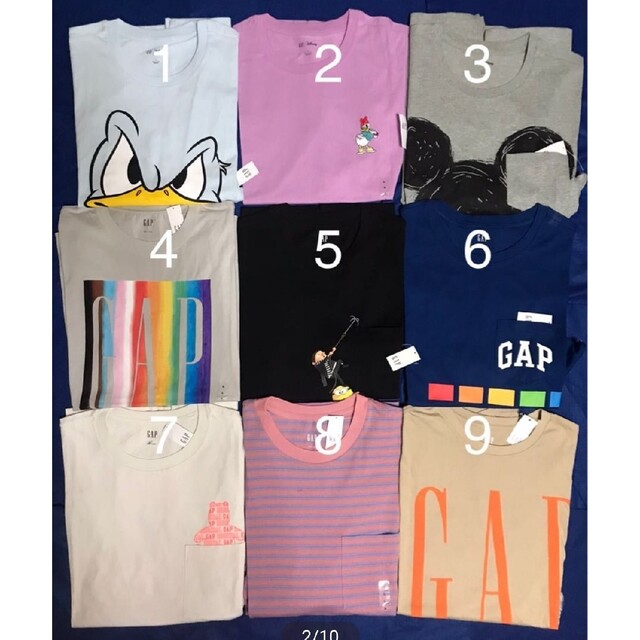 GAP(ギャップ)のさくらさん専用 メンズのトップス(Tシャツ/カットソー(半袖/袖なし))の商品写真