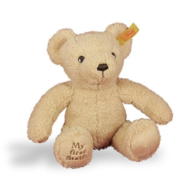 Steiff (シュタイフ)製"My First Steiff Teddy Bear" (マイ・ファースト・シュタイフ・テディベア ベージュ) 24cm (UK・USA Steiff限定) tf8su2k