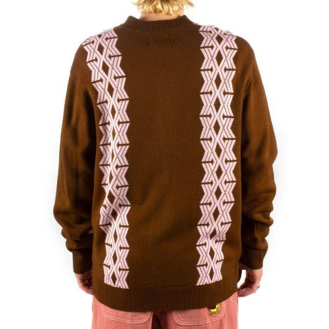 バター バターグッズ カーディガン 新品 タグ付き ブラウン BROWN Lの