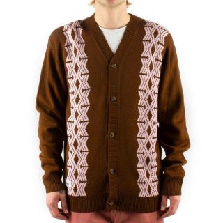 バター バターグッズ カーディガン 新品 タグ付き ブラウン BROWN L(カーディガン)