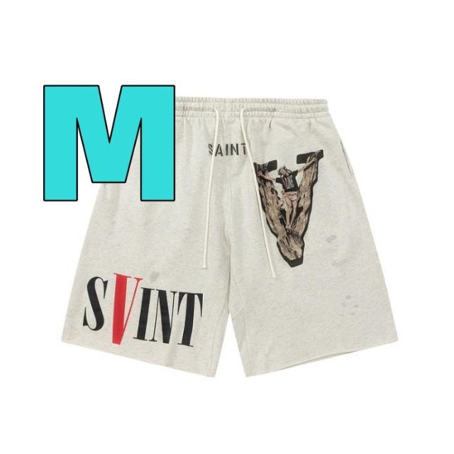 Saint Michael x VLone Sweat Shorts M | vrealitybolivia.com