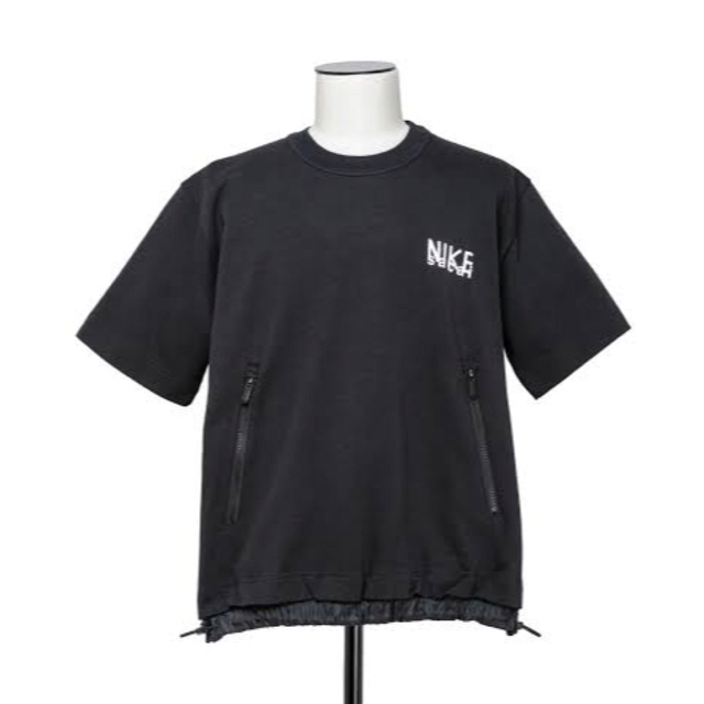 ナイキNIKE × sacai T-Shirt sweat short Tops