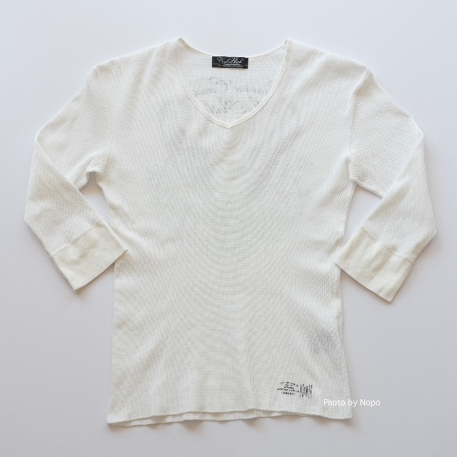COALBLACK(コールブラック)のCoalblack コールブラック　イーグルプリントワッフルTシャツ　白 メンズのトップス(Tシャツ/カットソー(七分/長袖))の商品写真