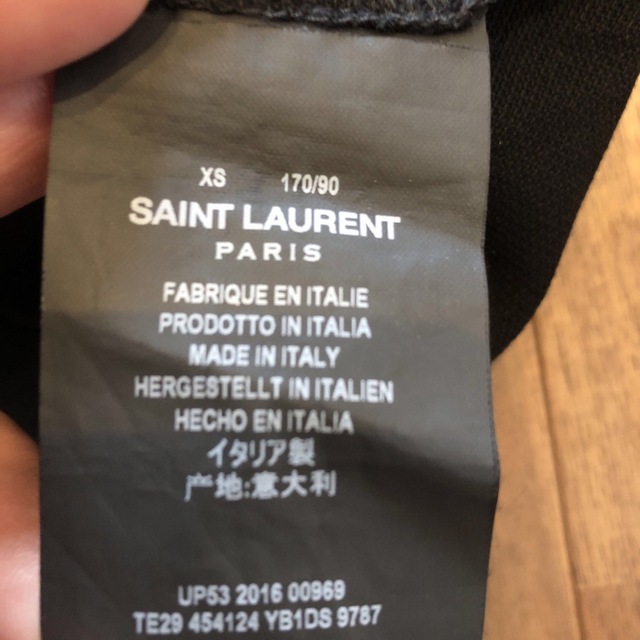 Saint Laurent(サンローラン)のSAINT LAURENT PARISポロシャツXS メンズのトップス(ポロシャツ)の商品写真