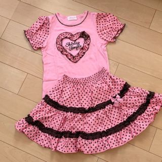 シャーリーテンプル(Shirley Temple)のシャーリーテンプル🎀セットアップ♡120110(Tシャツ/カットソー)