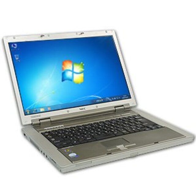 NEC ノートパソコン VY20A/ED Core2Duo 2GHz RAM2048MB HDD40GB DVD-ROMドライブ 15.4型液晶 Windows7 tf8su2k