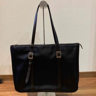 クレージュ(Courreges)の【美品】courreges クレージュ トートバッグ ビジネス A4◎ ブラック(トートバッグ)