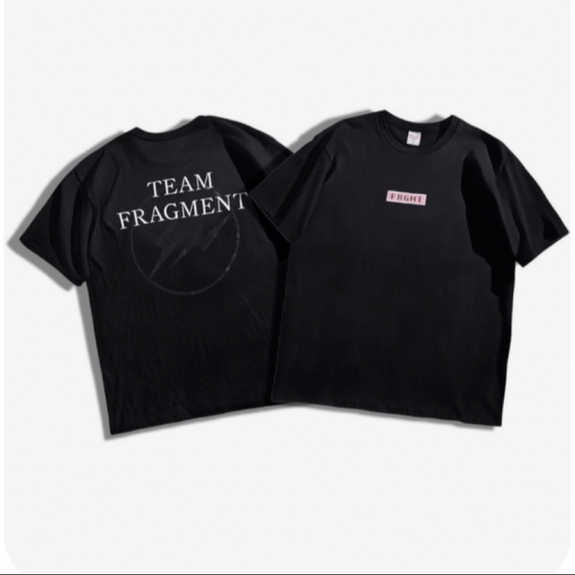 FRAGMENT Tシャツ Black TEAM FRAGMENT FORUM