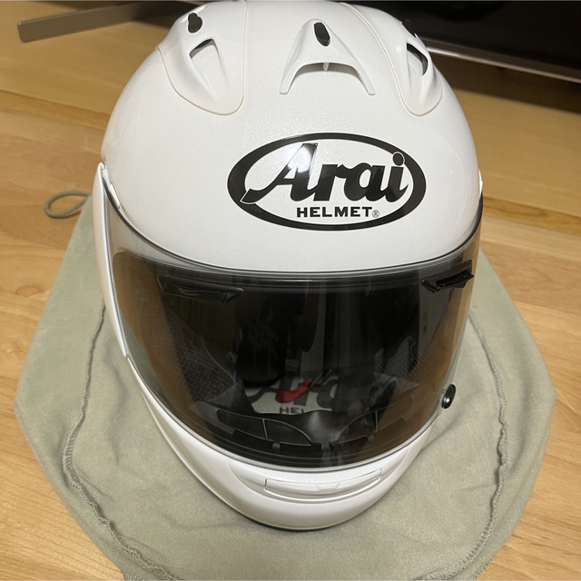 ARAI RX-7X グラスホワイト フルフェイス ヘルメット XLヘルメット/シールド