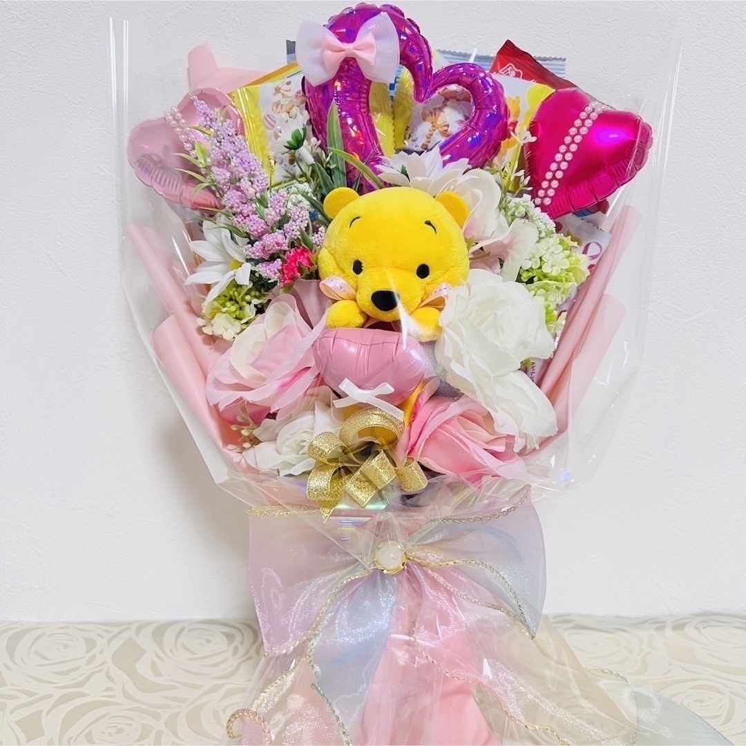 お菓子ブーケ ぬいぐるみブーケ バルーン 誕生日 結婚式 お祝い お菓子ブーケ ぬいぐるみブーケ バルーン 誕生日 結婚式 お祝い