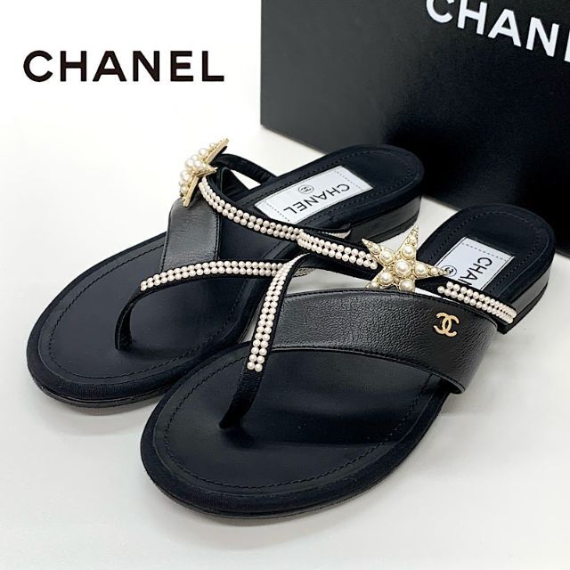 CHANEL デザイン サンダル 極美品 ♡36