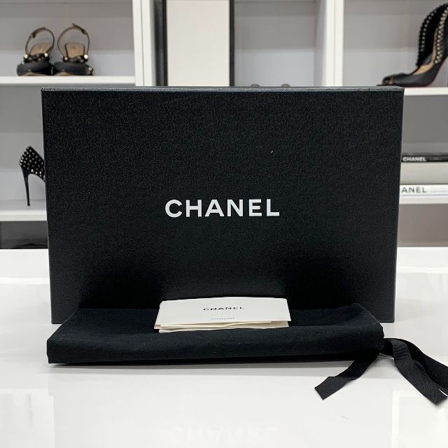 CHANEL(シャネル)の6533 シャネル レザー ファブリック パール ココマーク スター サンダル レディースの靴/シューズ(サンダル)の商品写真