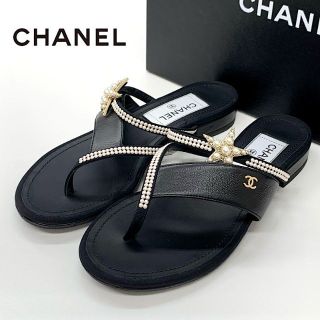 売りです CHANEL ファブリック サンダル サンダル