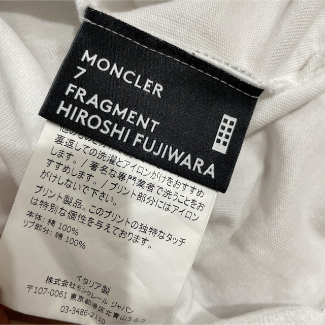 FRAGMENT - MONCLER コラボ Tシャツ FRAGMENTの通販 by jam