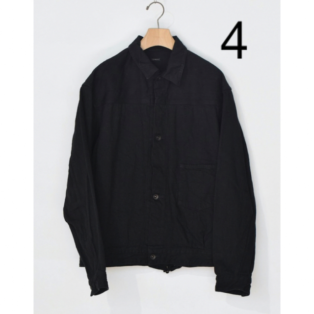 COMOLI(コモリ)  デニム ジャケット 23SS BLACK