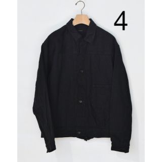 コモリ(COMOLI)のCOMOLI(コモリ)  デニム ジャケット 23SS BLACK(Gジャン/デニムジャケット)