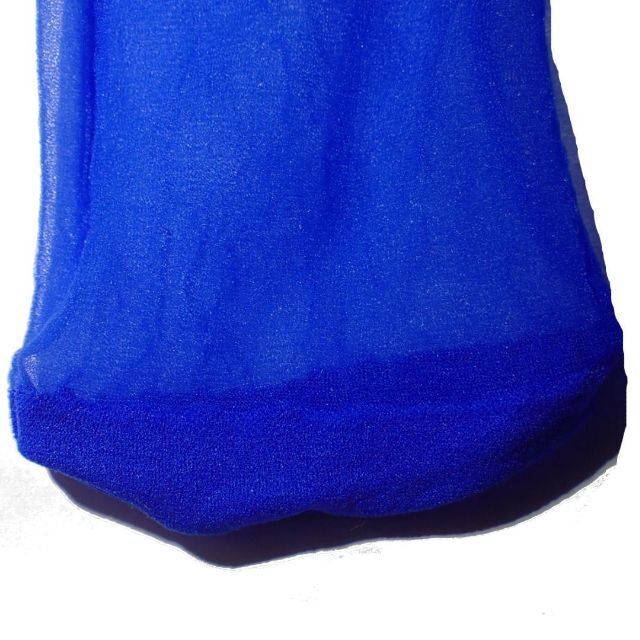 4枚　2足　青色　ブルー　ナイロン　ショート　ソックス　ストッキング　靴下 レディースのレッグウェア(タイツ/ストッキング)の商品写真