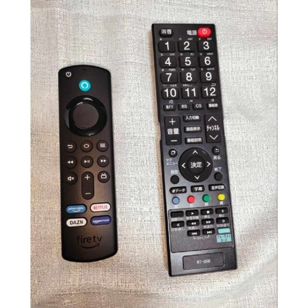 美品 32インチテレビ アマゾンファイヤースティック、外付けHDD付き