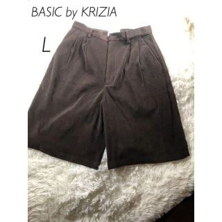 BASIC by KRIZIAブラウン ショートパンツ　L(ショートパンツ)