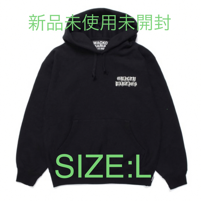 WACKO MARIA(ワコマリア)のWACKO MARIA HEAVY WEIGHT PULLOVER HOOD L メンズのトップス(パーカー)の商品写真