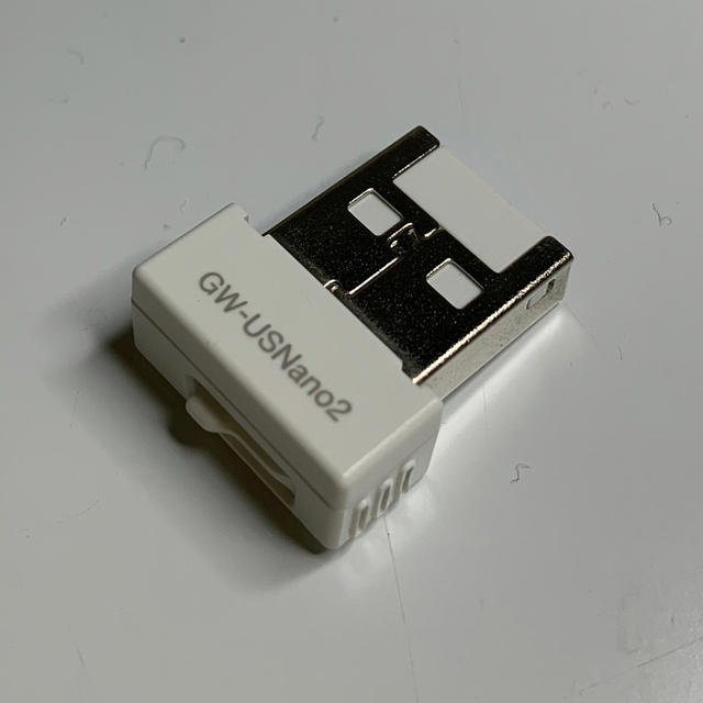 USB 無線 LAN PLANEX GW-USNano2 WiFi n/g/b スマホ/家電/カメラのPC/タブレット(PC周辺機器)の商品写真
