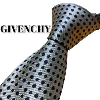 ジバンシィ(GIVENCHY)の★GIVENCHY★　ジバンシー　ゴールド系　ドット柄　イタリア製(ネクタイ)