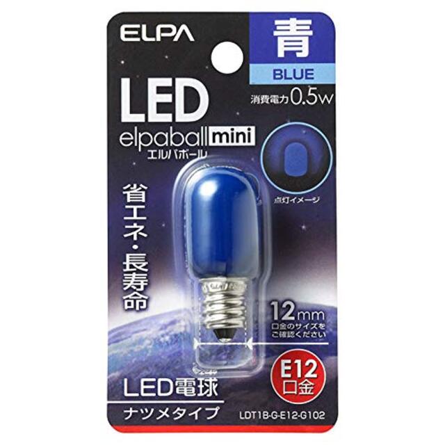 ELPA LEDナツメ形E12 朝日電器 【品番】LDT1B-G-E12-G102 i8my1cf