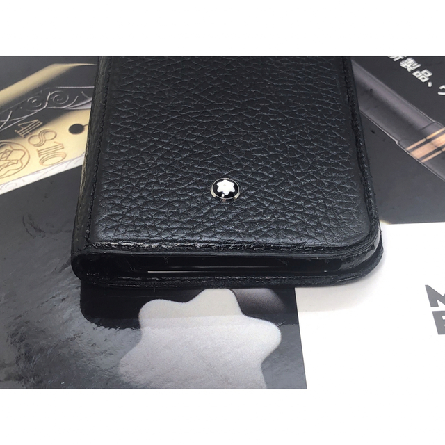 MONTBLANC - 稀少完売入手困難品！☆iPhoneX・XS用本革スマホケース