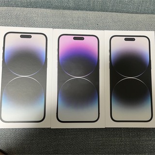 アップル(Apple)の新品未開封iPhone 14 Pro Max 256GB 3台セット(スマートフォン本体)