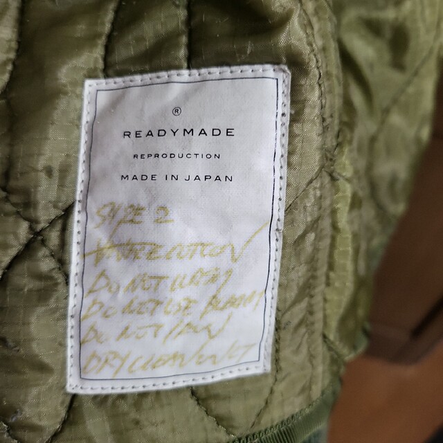 READYMADE(レディメイド)のReadymade レディメイド MA-1  JESSE JACKET メンズのジャケット/アウター(ミリタリージャケット)の商品写真