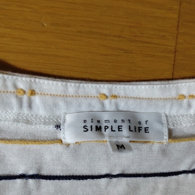 SIMPLE LIFE(シンプルライフ)のSIMPLE LIFE　トップス レディースのトップス(カットソー(半袖/袖なし))の商品写真