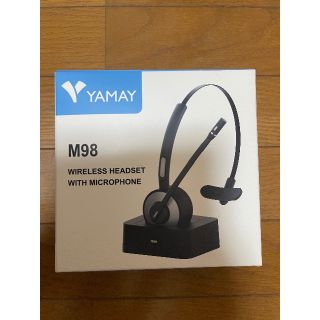 Bluetooth ヘッドセット YAMAY M98 片耳 ワイヤレス(ヘッドフォン/イヤフォン)
