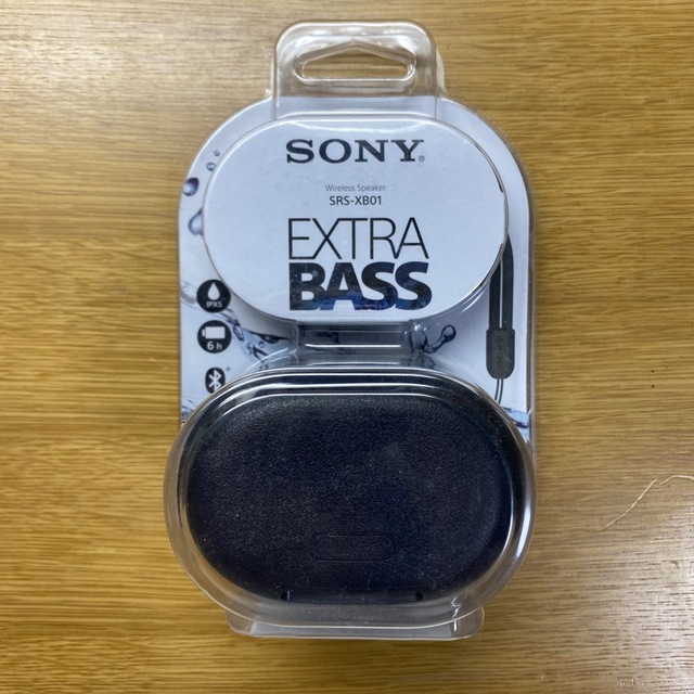 SONY(ソニー)のSONY SRS-XB01(B) スマホ/家電/カメラのオーディオ機器(スピーカー)の商品写真