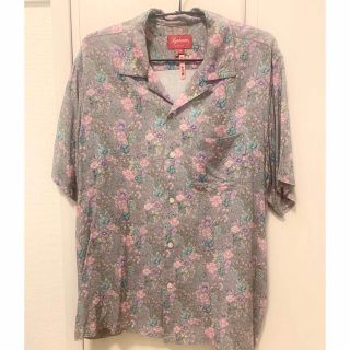 Supremeシャツ Iridescent Shirt 花柄　フラワー柄