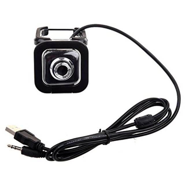 SODIAL(R) ブラック　1.30メガピクセルのUSB2.0デジタルカメラ　マイク付き i8my1cf