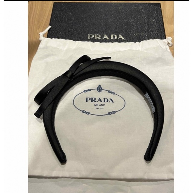 PRADA リボン カチューシャ 4