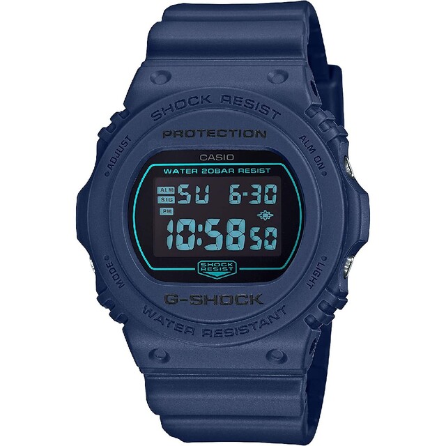 国内正規品 G-SHOCK DW-5700BBM-2JF メンズ ブルー