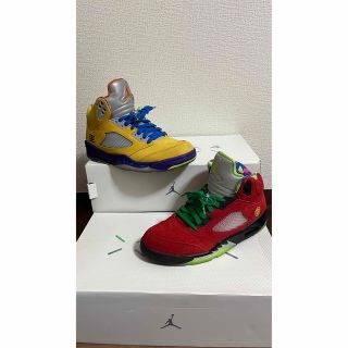 ジョーダン(Jordan Brand（NIKE）)のジョーダン5 SE ワットザ　レトロ what the(スニーカー)