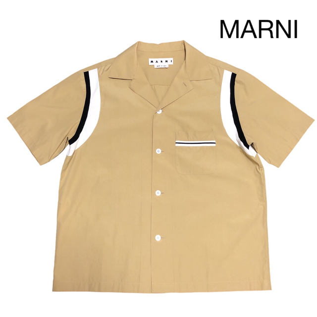 クーポン利用で2750円&送料無料 マルニ MARNI オープンカラーシャツ