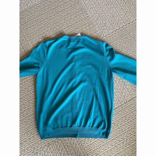 新品 UNITED ARROWS コットンクルーネックカーディガン