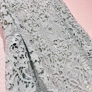 Maglie par ef-de 総レース ミントグリーン フレアワンピース | www