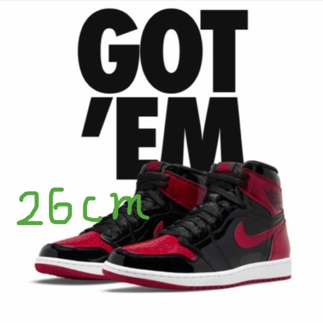 Nike Air Jordan 1 High OG "Patent Bred"