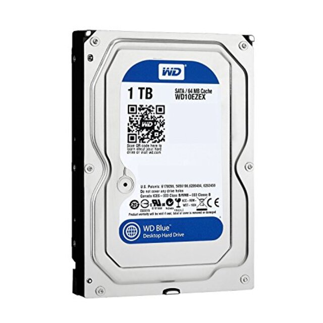 WESTERN DIGITAL 3.5インチ内蔵HDD 1TB SATA6.0Gb/s 7200rpm 64MB WD10EZEX i8my1cf